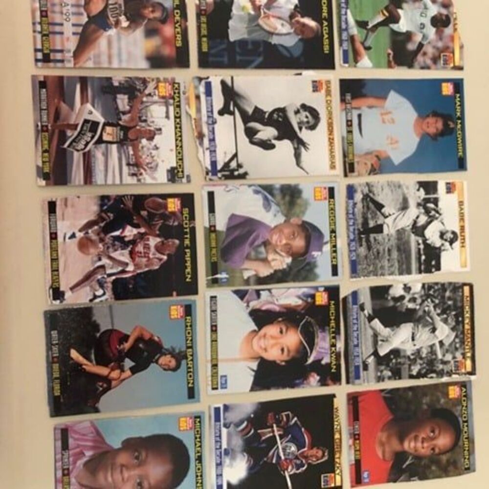 Lot of 15 SI for Kids Trading Sports Cards Pele-Mark McGwire-Babe Ruth-Mantle